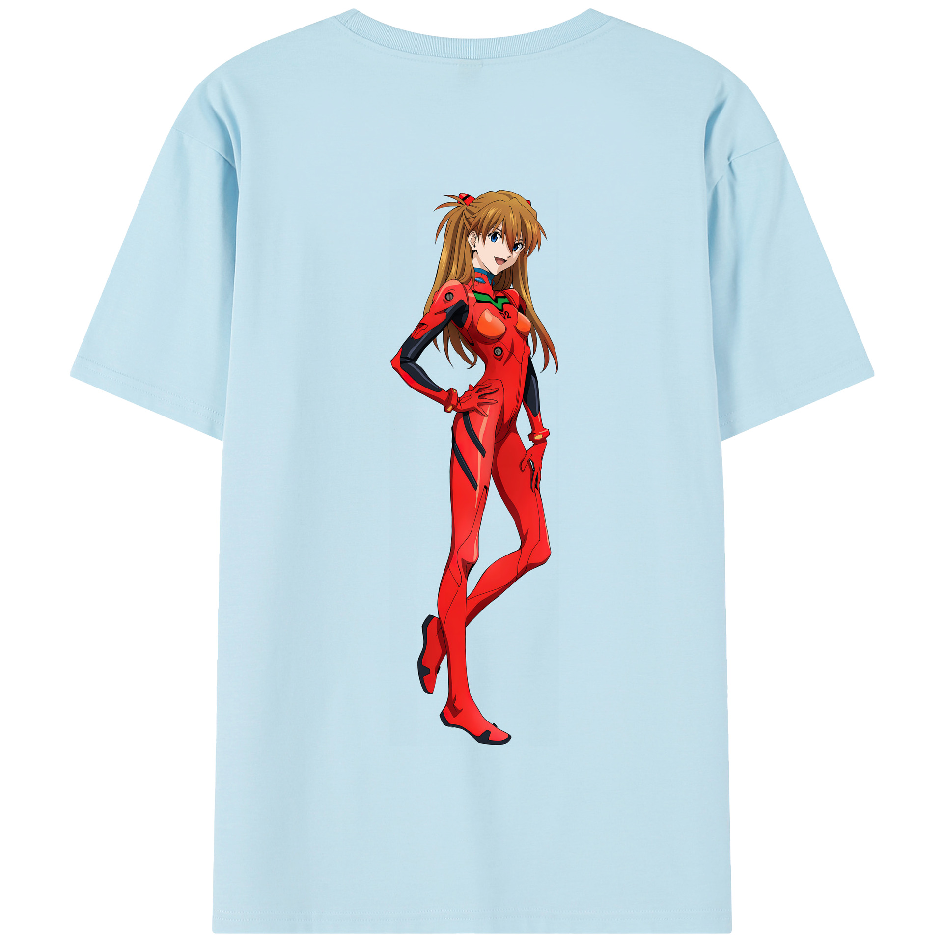 （画像用） EVA 新世紀エヴァンゲリオン 綿100％半袖Tシャツ（背面プリント）